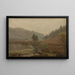 Atmosfera serale, Hoven, Mandal - Amaldus Nielsen — quadro incorniciato alla parete