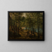 Die Wolfswald Mandal - Amaldus Nielsen — gerahmtes Bild an der Wand