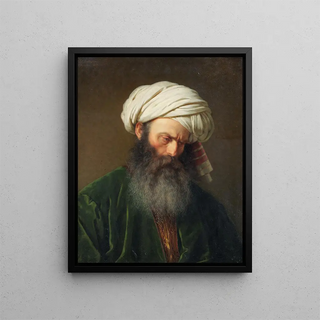 Amalia Lindegren - Study of a Man in Turkish Dress.webp