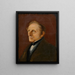 Leopold Kupelwieser Maler - Amalia Oblak — gerahmtes Bild an der Wand
