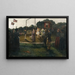 Circo itinerante - Amandus Faure — quadro incorniciato alla parete