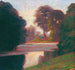 Ambiance du soir au ruisseau - Julius Exter — artwork view