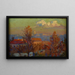 Landschaft - Ambroży Sabatowski — gerahmtes Bild an der Wand