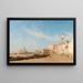 Rives esclavonnes, Venice - Amédée Rosier — framed artwork on a wall