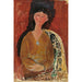 Reproduction of the painting Beatrice Hastings sitting - Amedeo Modigliani