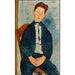 Boy in a Striped Sweater - Amedeo Modigliani — artwork view