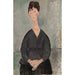 Reproduction of the painting Singer of Coffee - Amedeo Modigliani