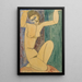 Cariatide - Amedeo Modigliani — framed artwork on a wall