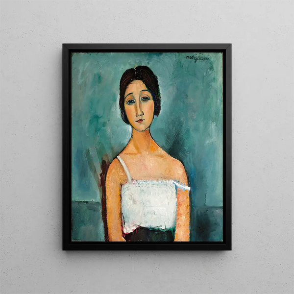 Christine - Amedeo Modigliani — quadro incorniciato alla parete