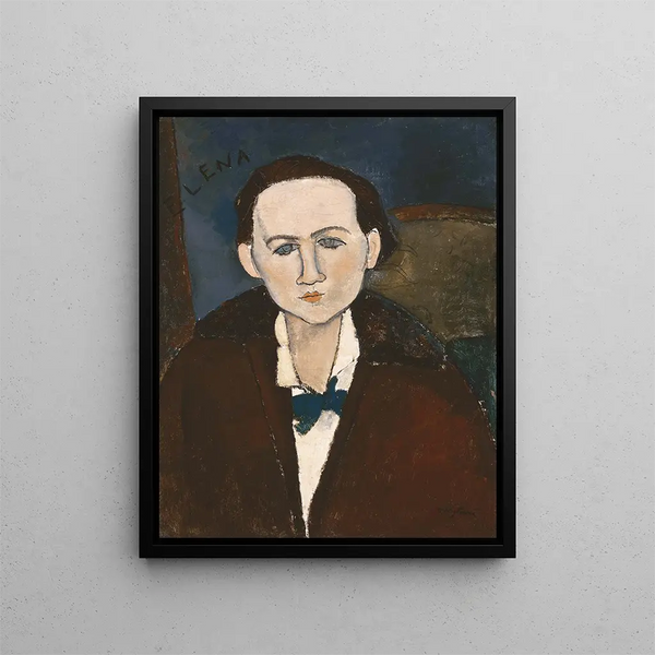 Elena Povolozky - Amedeo Modigliani — quadro incorniciato alla parete