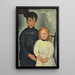 Reproduction of the painting Les deux filles - Amedeo Modigliani