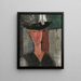 Madame Pompadour - Amedeo Modigliani — gerahmtes Bild an der Wand