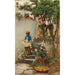 Reproduktion des Gemäldes An Orange Garden - John William Waterhouse