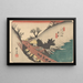 Annaka - Andō Hiroshige — quadro incorniciato alla parete