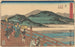Kyoto - Andō Hiroshige — Ansicht des Kunstwerks