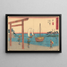 Miya - Andō Hiroshige — quadro incorniciato alla parete