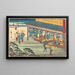 Narumi - Andō Hiroshige — gerahmtes Bild an der Wand
