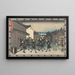 Visite notturna dal armiere - Andō Hiroshige — quadro incorniciato alla parete