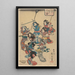 Querelle de domestiques - Andō Hiroshige — gerahmtes Bild an der Wand