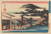 berühmte Orte von Shiba Shimei - Andō Hiroshige — Ansicht des Kunstwerks