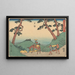 Totsuka - Andō Hiroshige — gerahmtes Bild an der Wand