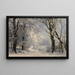Winterwald - Anders Andersen-Lundby — gerahmtes Bild an der Wand