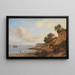 Küstenlandschaft bei Trbk - Anders Christian Lunde — gerahmtes Bild an der Wand
