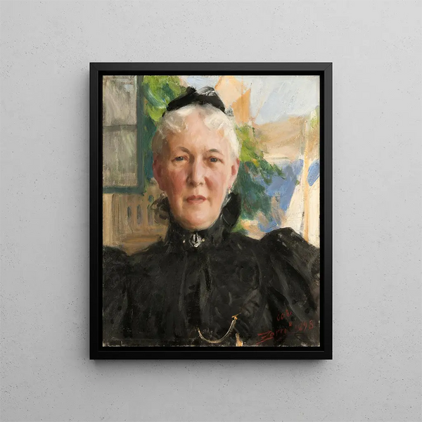 Göthilda Fürstenberg - Anders Zorn — gerahmtes Bild an der Wand