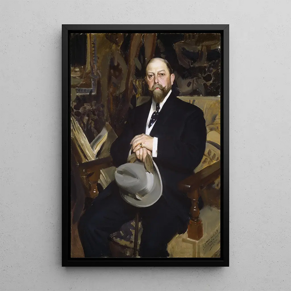 Hugo Reisinger - Anders Zorn — gerahmtes Bild an der Wand