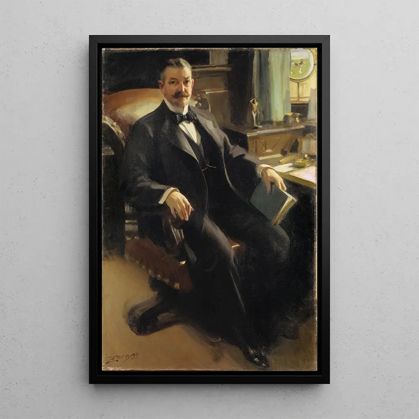 Reproduktion des Gemäldes M. Henry Clay Pierce - Anders Zorn