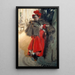Night Effect Painting - Anders Zorn — framed artwork on a wall