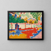 Flussufer - André Derain — gerahmtes Bild an der Wand