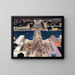La collina di Chaillot durante l'Esposizione internazionale del 1937 visto dalla Torre Eiffel - André Victor Édouard Devambez — quadro incorniciato alla parete