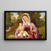 Madonna e bambino - Andrea Previtali — quadro incorniciato alla parete