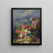 Alpine Flowers Still Life - Andreas Lach — framed artwork on a wall