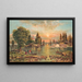A Dock at Mille Îles - Andrew Melrose — framed artwork on a wall