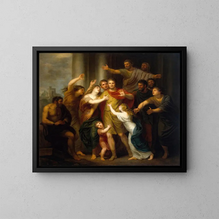 Andries Cornelis Lens - Regulus Returning to Carthage.webp