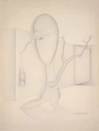 Angelika Hoerle - Tree and Wall.webp