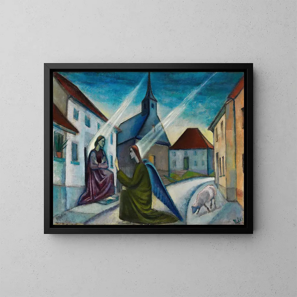 Annonce - Anita Re — gerahmtes Bild an der Wand