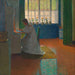 Anna Moll al segretario - Carl Moll — vista dell’opera