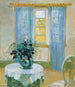 Innenaufnahme mit clematis - Anna Ancher — Ansicht des Kunstwerks