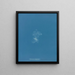 Dach aus Keramik - Anna Atkins — gerahmtes Bild an der Wand
