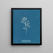 Cystoseira ericoides - Anna Atkins — quadro incorniciato alla parete