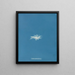Enteromorpha clathrata - Anna Atkins — gerahmtes Bild an der Wand