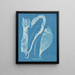 Enteromorpha intestinalis - Anna Atkins — quadro incorniciato alla parete