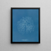 Gelideum corneum penné var. - Anna Atkins — quadro incorniciato alla parete