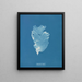 Kalymenia Dubyi - Anna Atkins — gerahmtes Bild an der Wand