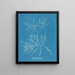 Laurence ist sehr mager - Anna Atkins — gerahmtes Bild an der Wand