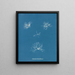 Schizonema helminthosum - Anna Atkins — gerahmtes Bild an der Wand