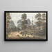 From the portico at Wanstead Grove, May 24, 1825 - Anne Rushout — framed artwork on a wall